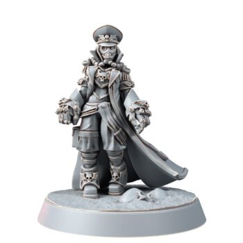 IMPERIAL FEMALE COMMISSAR WITH FISTS OF POWER