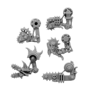 ORK CYBORG CONVERSION BITS BIONIC BUZZSAW ARM (5U) (LEFT)