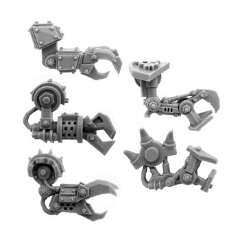ORK CYBORG CONVERSION BITS BIONIC CLAW ARM (5U) (RIGHT)