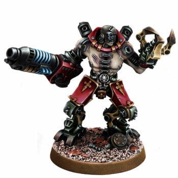 MECHANIC ADEPT KATATON BATTLE SERVITOR WITH PLASMA CANNON