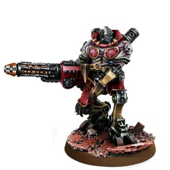MECHANIC ADEPT KATATON BATTLE SERVITOR SERGEANT WITH GRAVI-CANNON