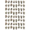 ELF SKULLS [IN 28MM SCALE] (64U)