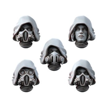 EMPEROR SISTERS HOODS HEADS SET (5U)