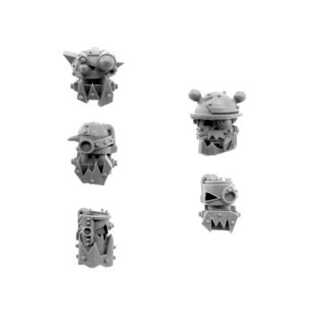 ORK CYBORG CONVERSION BITS BIONIC HEADS H-802 (5U)