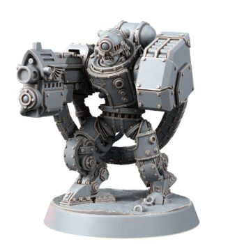 MECHANIC ADEPT BATTLE SERVITOR WITH HEAVY BOLTGUN (HM)