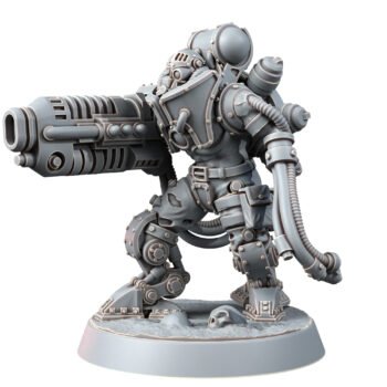 MECHANIC ADEPT BATTLE SERVITOR WITH PLASMA CANNON (HM)