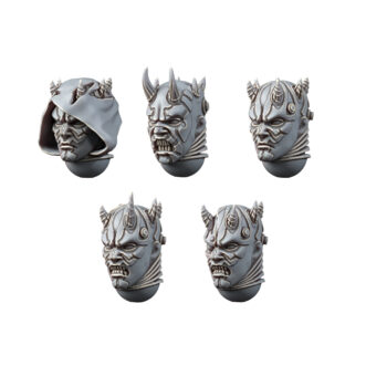 DARTH MAUL TYPE HEADS SET (5U)