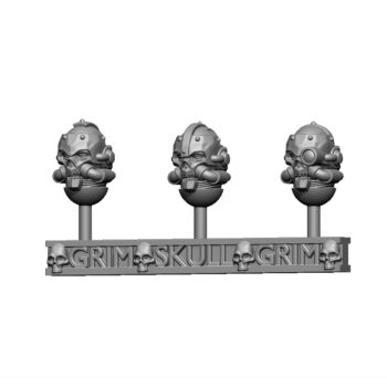 MECHANIC ADEPT HEADS SET MK-VIII (3U)