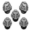 IMPERIAL TEMPLAR HELMET HEADS SET (5U) V1