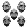 IMPERIAL TEMPLAR HELMET HEADS SET (5U) V3