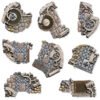 IMPERIAL CHAPEL RUIN BASING KIT X8L