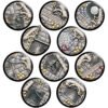 IMPERIAL CHAPEL RUIN BASE SET (32MM) X10
