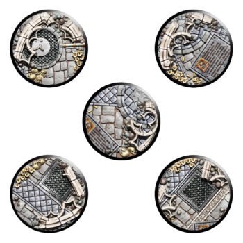 IMPERIAL CHAPEL RUIN BASE SET (40MM) X5 B