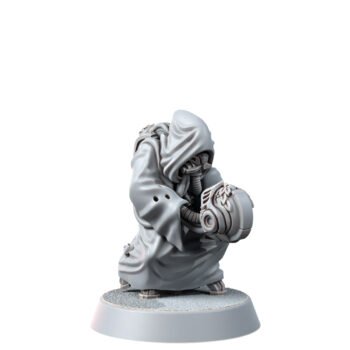 MECHANIC ARMOURY SERVITOR WITH HELMET