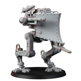 DEATH DIVISION HEAVY MECH WITH AUTOCANNON