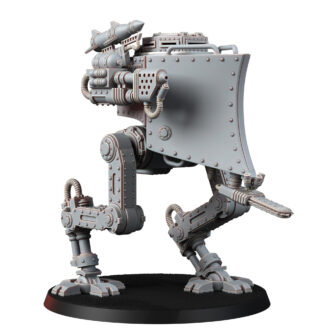 DEATH DIVISION HEAVY MECH WITH HEAVY FLAMER