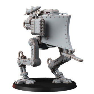 DEATH DIVISION HEAVY MECH WITH MISSILE LAUNCHER