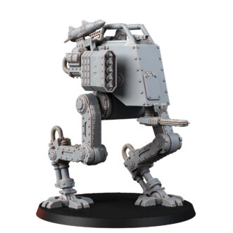 DEATH DIVISION LIGHT MECH WITH MISSILE LAUNCHER