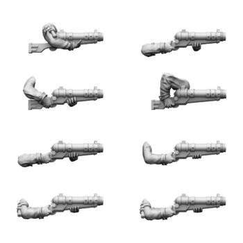 DEATH DIVISION ENGINEERS GRENADE LAUNCHER SET (8U)