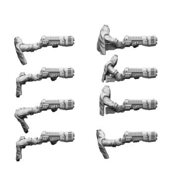 DEATH DIVISION GRENADIERS PLASMA GUN SET (8U)