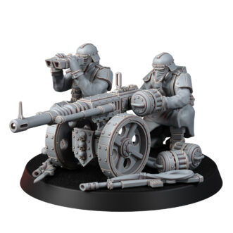 DEATH DIVISION HEAVY SUPPORT TEAM WITH AUTOCANNON