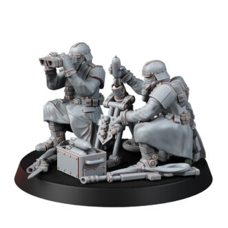 DEATH DIVISION HEAVY SUPPORT TEAM WITH MORTAR