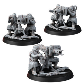 DEATH DIVISION HEAVY SUPPORT SQUAD WITH MISSILE LAUNCHERS (3U)