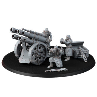 DEATH DIVISION QUATTRO CANNON WITH CREW