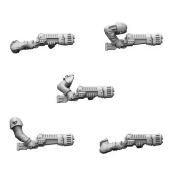 DEATH DIVISION CAVALRY PLASMA GUN SET (5U)