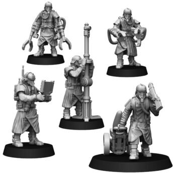 DEATH DIVISION EARTHSHAKER CANNON CREW (5U)