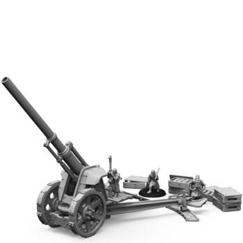 DEATH DIVISION EARTHSHAKER CANNON WITH CREW