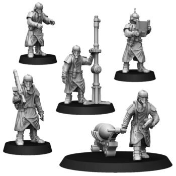 DEATH DIVISION MEDUSA CANNON CREW (5U)