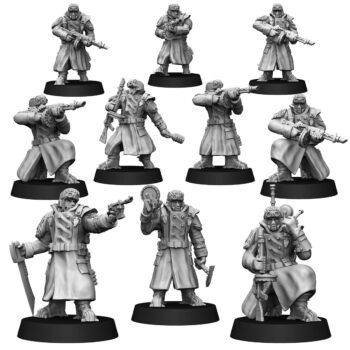 ICE WARRIORS INFANTRY SQUAD (10U)