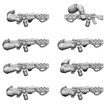 ALPHA TROOPS INFANTRY FLAMER SET (8U)