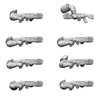 ALPHA TROOPS INFANTRY PLASMA GUN SET (8U)