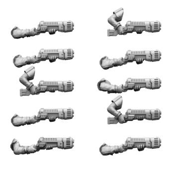 DEATH DIVISION INFANTRY PLASMA GUN SET (10U)