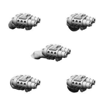 DEATH DIVISION ARMORED ABHUMAN RIPPER GUNS (5U)