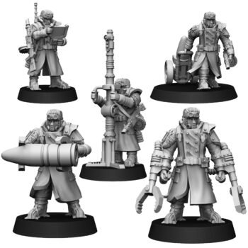 ICE WARRIORS EARTHSHAKER CANNON CREW (5U)