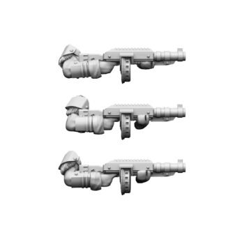 ICE WARRIORS ELITE SQUAD GRENADE LAUNCHER SET (3U)