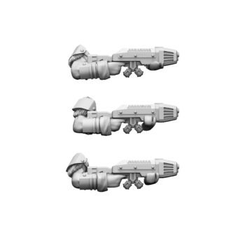 ICE WARRIORS ELITE SQUAD PLASMA GUN SET (3U)