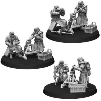 ICE WARRIORS HEAVY SUPPORT SQUAD WITH MORTAR (3U)