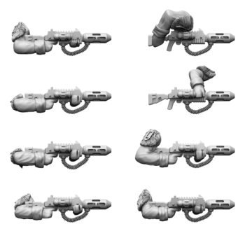 ICE WARRIORS INFANTRY MELTGUN SET (8U)