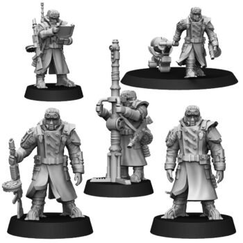 ICE WARRIORS MEDUSA CANNON CREW (5U)