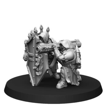 JANISSARIES HEAVY SUPPORT TEAM WITH MISSILE LAUNCHER