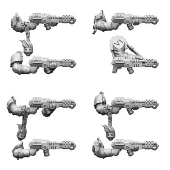 JANISSARIES INFANTRY FLAMER SET (8U)