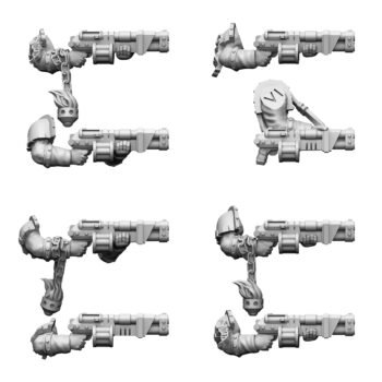 JANISSARIES INFANTRY GRENADE LAUNCHER SET (8U)