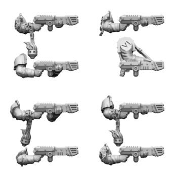 JANISSARIES INFANTRY PLASMA GUN SET (8U)