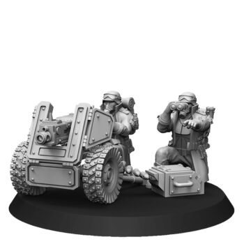 STEEL GUARD HEAVY SUPPORT TEAM WITH BOLTGUN