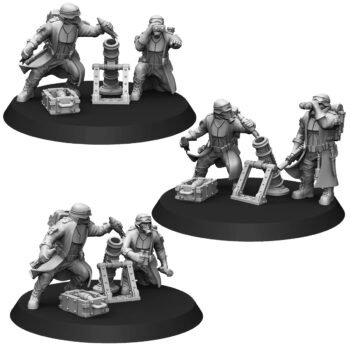 STEEL GUARD HEAVY SUPPORT SQUAD WITH MORTAR (3U)