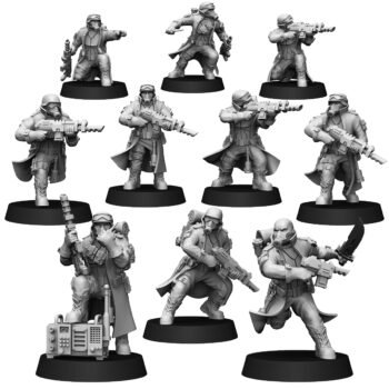 STEEL GUARD INFANTRY SQUAD (10U)